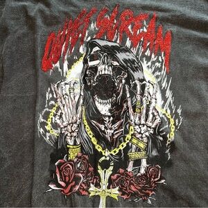 Gray Short Sleeve Tee size large